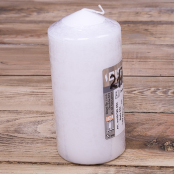Свічка BISPOL циліндрична 60х120мм кремова