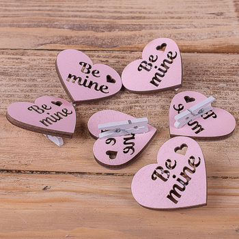 прищепки декоративные "be mine"