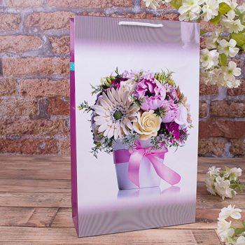 W3 пакет 25*40*9  "flowers"