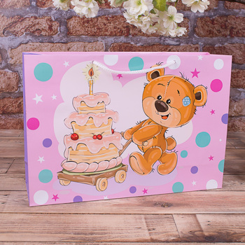 (W4-41) пакет 25*36*10  "birthday"