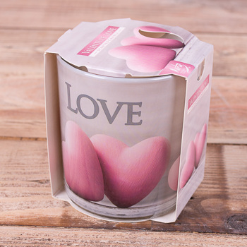 Арома свеча «valentine love»