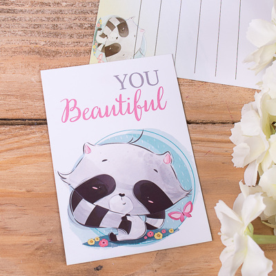 листівка міні "you beautiful"