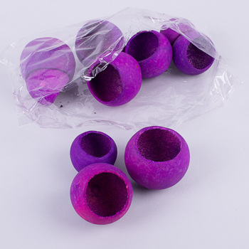 головки "bell cup" фиолетовые, 10шт