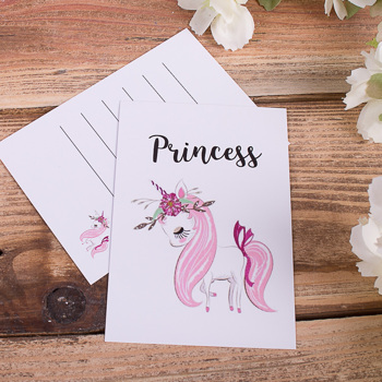 открытка мини  "princess"
