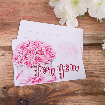 открытка мини  "for you"