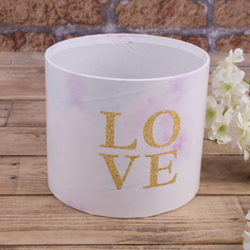 Коробка без крышки 16см "Love"