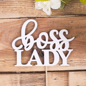 топпер "Boss lady"