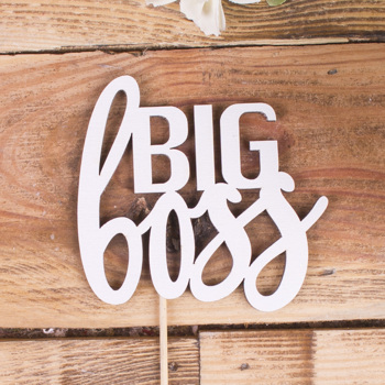 топпер "Big Boss"