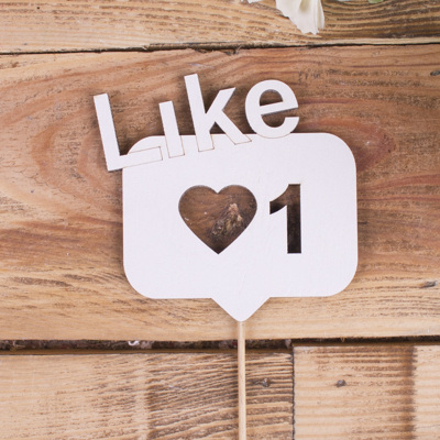 топпер "Like +1"