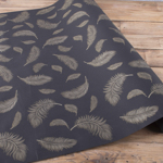 папір "пір'їни золоті" 70см * 10м