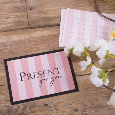 открытка мини  "present for you..."