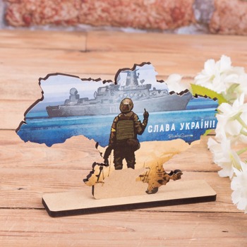 Статуэтка патриотическая "русский военный корабль... "