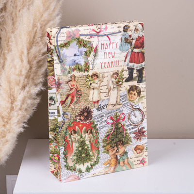 пакет подарунковий 25*38*8 "Happy New Year "