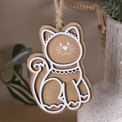 подвеска коллекция печенюшки "кот"