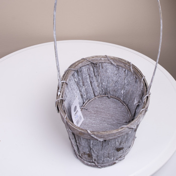 корзина из коры овальная
