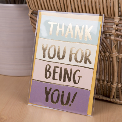 конверт подарунковий з відкриткою thank you for