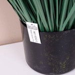 трава искусственная в горшке dark green