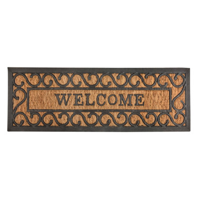 придверный коврик "Welcome"