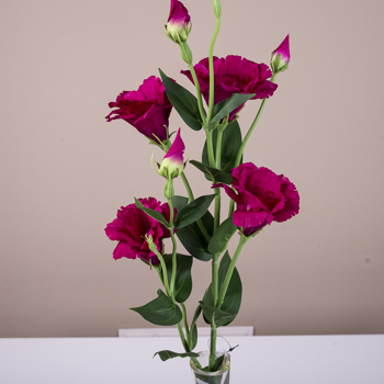 искусственная эустома фуксия премиум (fuchsia)