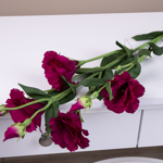 искусственная эустома фуксия премиум (fuchsia)