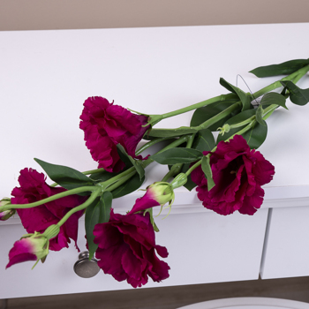 искусственная эустома фуксия премиум (fuchsia)