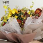 Флизелин листовой «горошек» 60*60см (20шт)