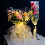 Пленка для цветов с подсветкой 60*60см