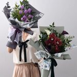 Бумага тишью  50*70см (10 шт) птички
