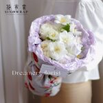 Бумага тишью «перламутр» 50*70см (20шт) Lilac