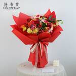 каффин 58*58см (20шт) Red