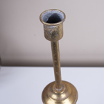 подсвечник металлический золотой 42 см