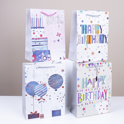 пакет подарочный  26*32*10 happy birthday