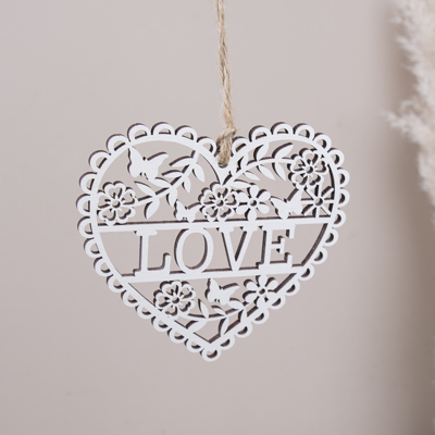 Сердце подвесное "Love"