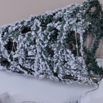 ель с подсветкой LED 60 см зеленая