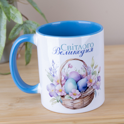Керамическая чашка "светлой Пасхи"