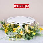 Основа под композицию и пасху круглая двухъярусная (большая)
