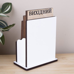 вечный календарь деревянный №6 статуетка