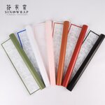 Пленка листовая «ретро цветы» розовая 50*35 см (10 шт)