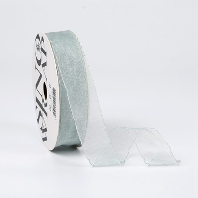 Лента из органзы «нежность» 2,5 см * 20 ярдов Pastel Green