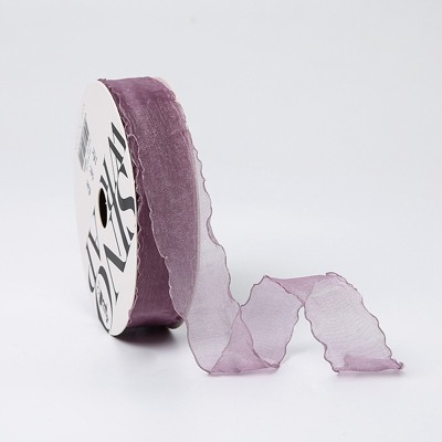 Лента из органзы «нежность» 2,5 см * 20 ярдов Mauve Лента из органзы «нежность» 2,5 см * 20 ярдов Mauve