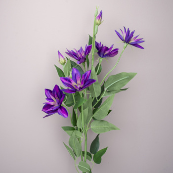 штучний клематис пишний світло- фіолетового кольору (PURPLE BEAUTY)