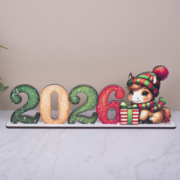 Статуэтка 2026 с лошадкой