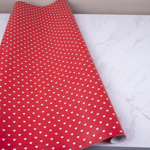 Папір подарунковий 2м червоний серця