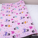 папір подарунковий 70см * 10м. wild princess
