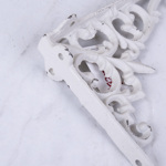 Кронштейн декоративный белый