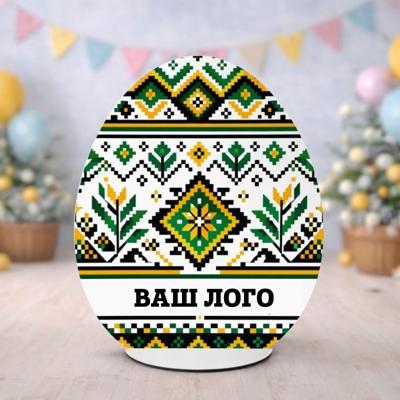 67 см Ростовая фигура для фотозоны писанка "Ваш логотип"
