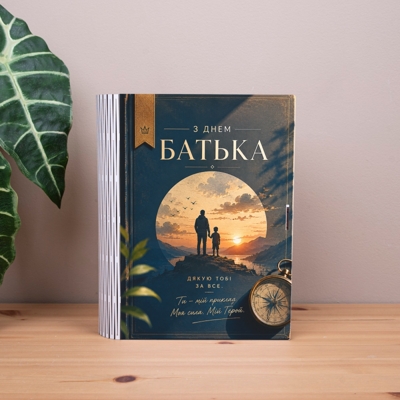 коробка-книга "С Днем Отца" спасибо за все книга