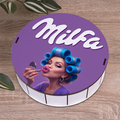 Коробка круглая 19,5 см "Mіlfa"