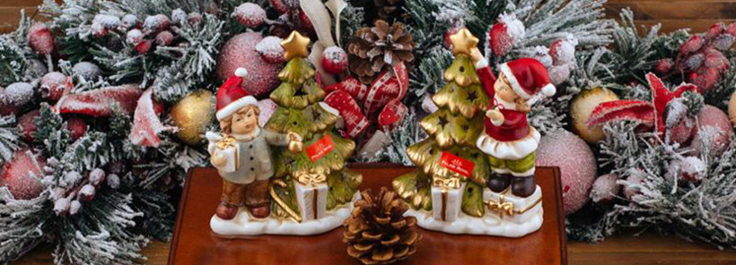 Коллекция новогодних статуэток на DECORIZE