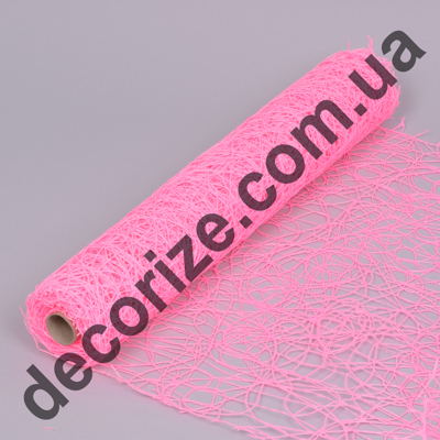 сетка "sisal mesh" ярко - розовая